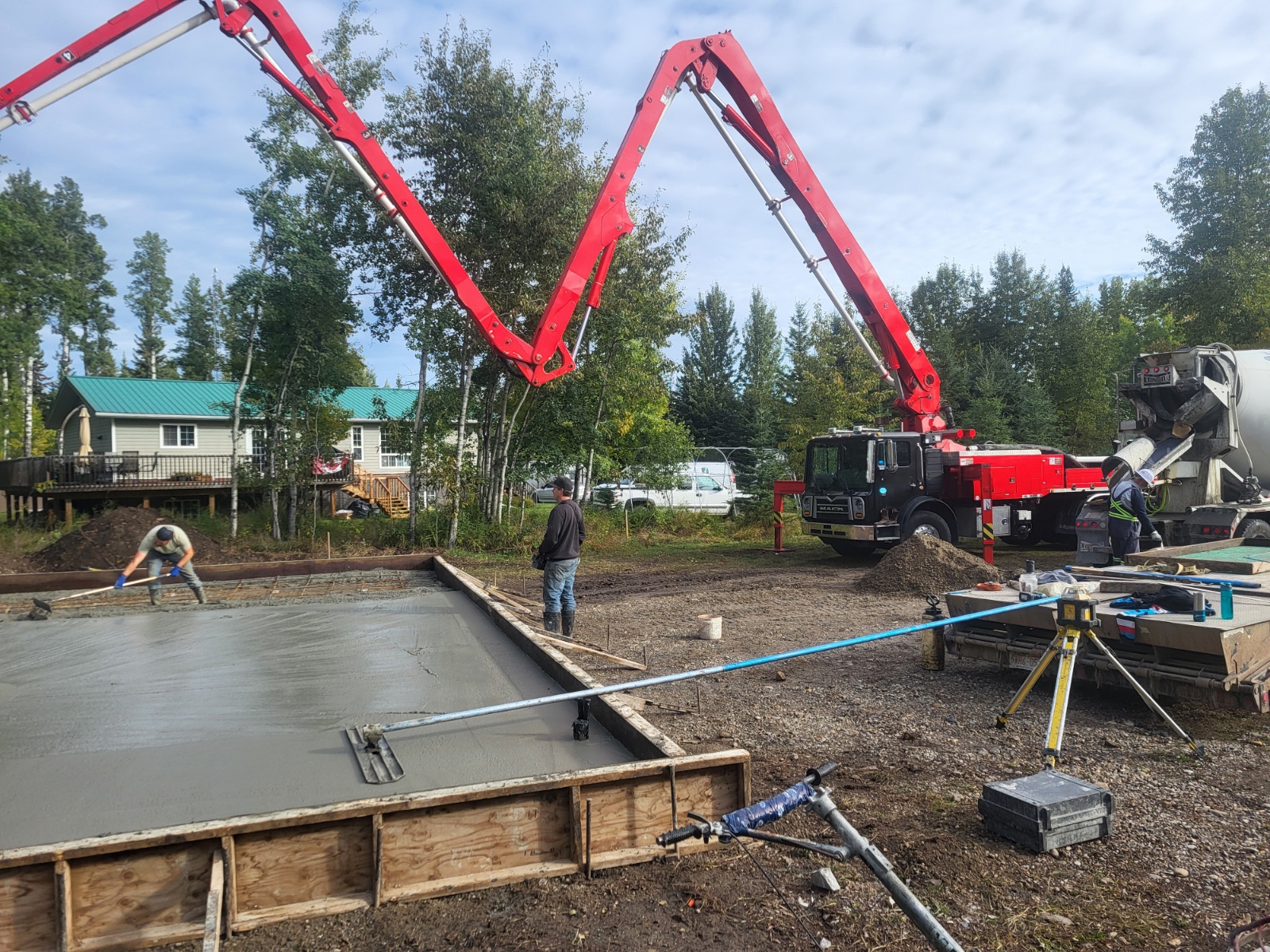 concrete pumping